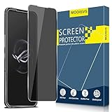 MOOISVS [2 Pack for Asus Rog Phone 7/7 Ultimate 5G Privacy Tempered Glass Screen Protector, Ultra HD Tempered Glass Film, 9H Hardness, Anti-Spy, Anti-Scratch, Bubble Free
