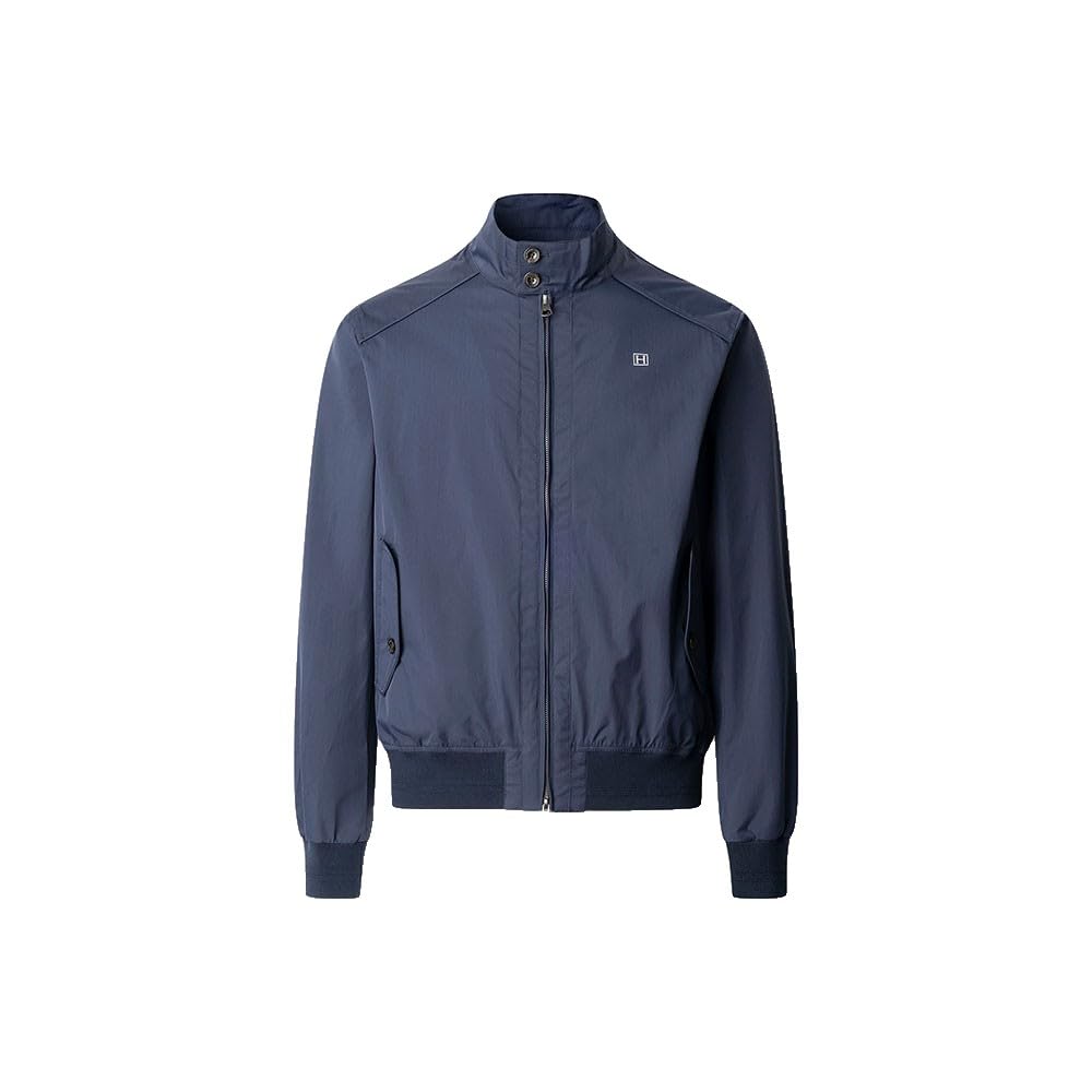 Hackett Heritage Harrington Jacket M Blue