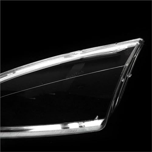 Para Ford Para Focus MK2 C307 Pre-facelift 2004-2007 Carcasa Transparente Faros Delanteros Lente Cristal Cubierta Lámpara Coche Faro Lente Cubierta(Left Side)