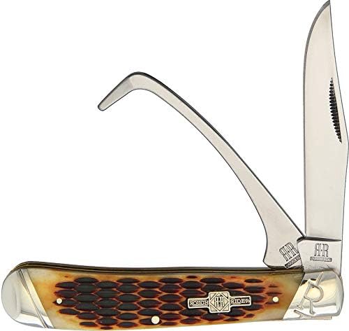 Rough Rider Equestrian Trapper Amber Bone RR1971