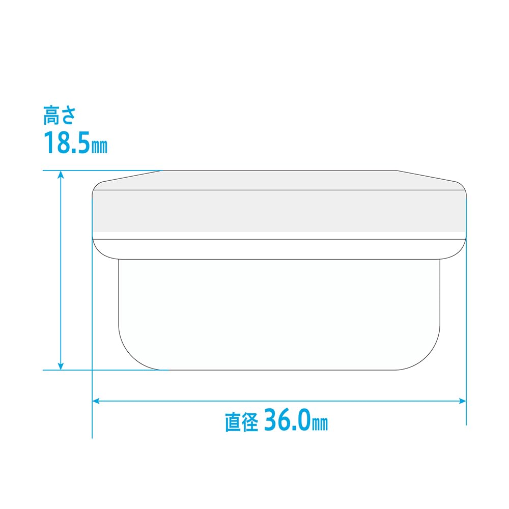 Amazon.co.jp: 金鵄製作所 深型軟膏壷 10mL白胴・紫フタ 200個入 10020