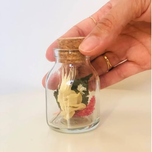 Mini Arranjo na Garrafinha - Drop of Elegance