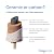 Culligan MaxClear 7” Gravity Water Filter Replacement Compatible with ProOne & Berkey Water Filter Systems, Ceramic & Carbon Filter NSF/ANSI Certified, Reduce Total PFAS, Microplastics & Lead, 3-Pack