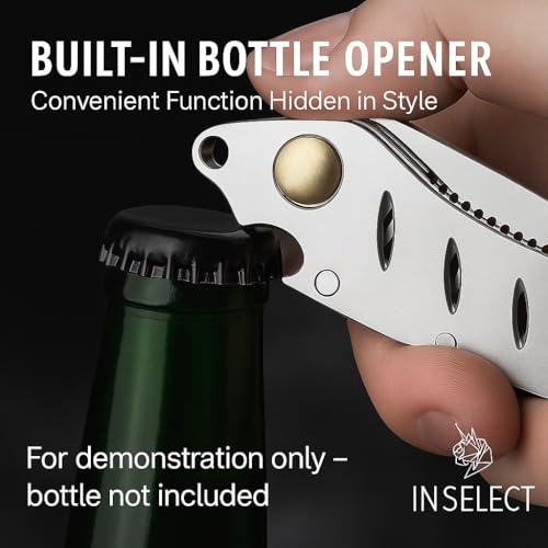 Peine plegable de acero inoxidable IN SELECT 1 unidad miniatura 4
