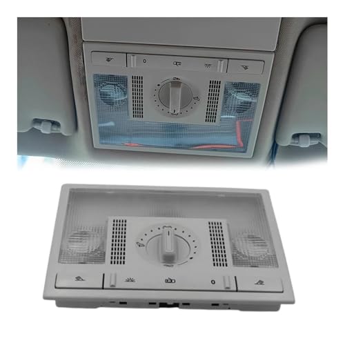 Luz de lectura interior con interruptor plafón techo VW Polo 9N 4
