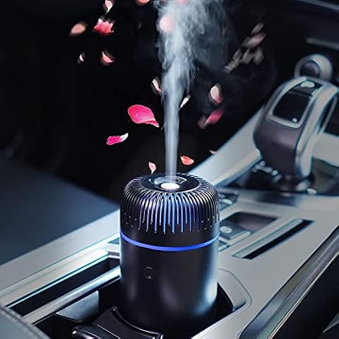 Autodiffusor Luftbefeuchter Aromatherapie, Diffusor ätherisches Öl Diffusor USB Mini Tragbarer Diffusor Cover