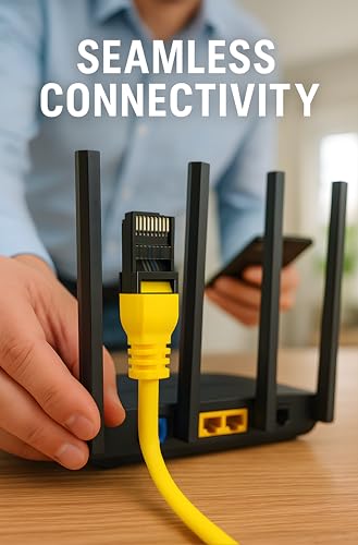 Image of CAT6A Ethernet Cable | 500Mhz 10 Gbps Speed | Fluke Passed LAN Cord With Superior 26 AWG Bare Copper Core | Compatible For Laptop, Router, PS5 /4, Modem, Tv, CCTV & XBox | 3 Meter