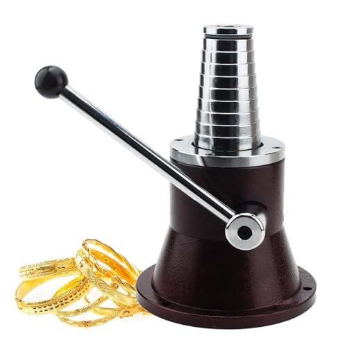 ZIJINGM Bracelet Enlarging Machine Mandrel Bracelet Stretching Machine - Round/Oval Bracelet Enlarging Machine Enlarging Jewelry Ring Making Tools Equipment
