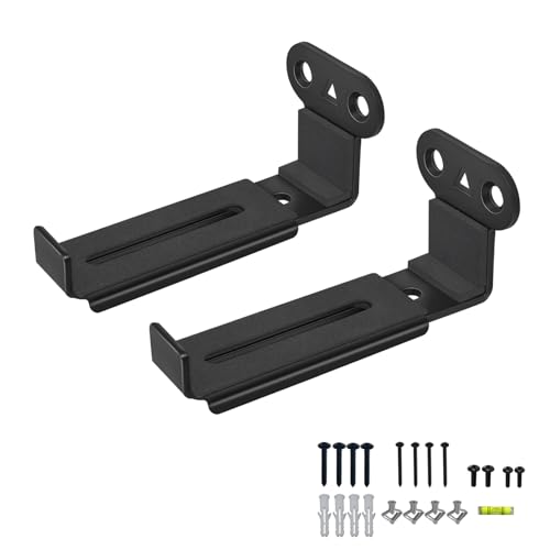 How to Mount Soundbar to TV? (2023) Howonder Soundbar Wall Mount,All Metal Sound Bar Mounts Under TV for Sonos,Samsung, Bose, Vizio, LG,...