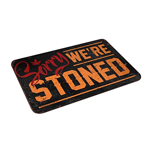 Tapis de cuisine COTECI Sorry We're Stoned pour sol propre