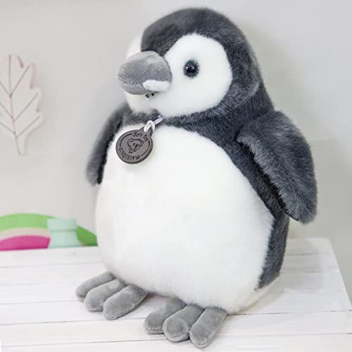 Penguin Plush,6.7" Penguin Stuffed Animals,Gift for Children Birthday,New Year (6.7" Gray)
