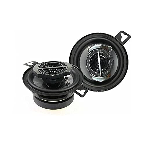 Vetrineinrete® Casse per auto 150 watt 2 vie coppia di altoparlanti coassiali stereo tweeter woofer 87 mm 150w cablata A10