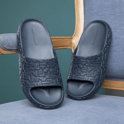 Image of Red Tape Men's Casual Sliders for Lightweight Everyday Comfort