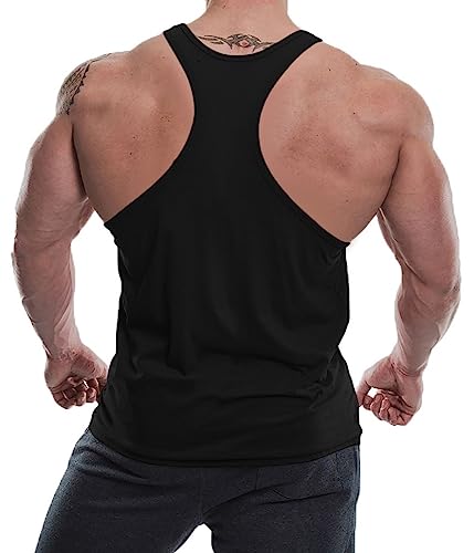 Image of THE BLAZZE Men's Cotton Sleeveless Tank Tops Gym Vest for Mens