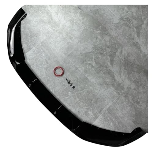 Lame pare-choc avant pour BMW G30 LCI finition haut de gamme noir brillant