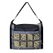 UNISTRENGH Large Capacity Oxford Durable Hay Tote Horse Feeding Weed Storage Bag with Web Front, Adjustable Strap (24â€ x 19â€ x 10â€, Black)