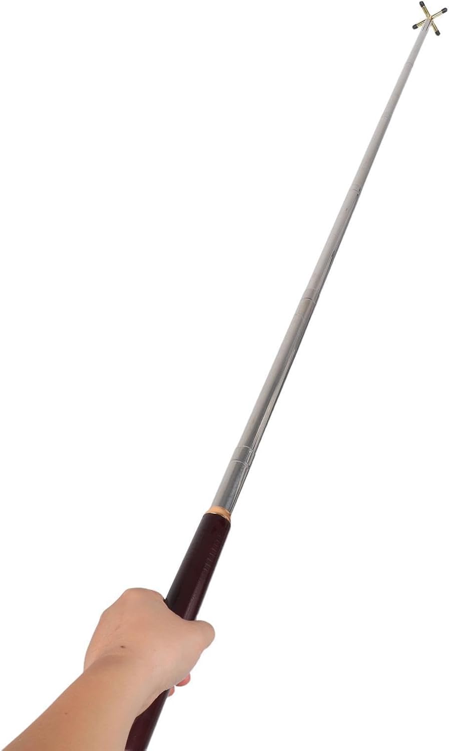 Telescopic Billiard Cue Bridge with Removable Metal Bridge Head for Snooker and Pool Table Versatile Design for Practice Sessions and Game Nights