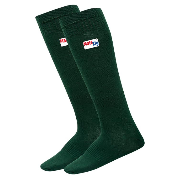 BreathEZ Pro Football Socks for Men & Women | Cotton Blend Knee-Length Sports Socks | Breathable, Sweat-Wicking & Stretchable | Football, Hockey & Training Stockings | 1 Pair-image-16