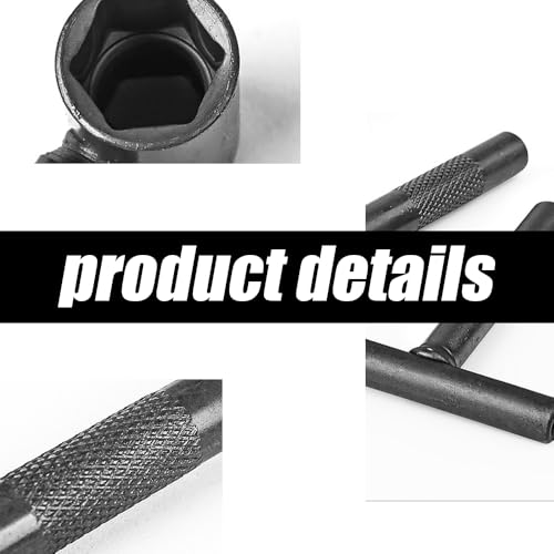 Image of 2Pcs Motorcycle Scooter Valve Tool, Valve Screw Repair Wrench, Adjusting Square Hexagonal Hole Tool, Tappet Engine Adjustable Wrenches