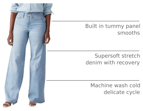 Image of Levi's Women's 318 Shaping Wide-Leg Jeans