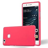 Cadorabo Custodia Silicone TPU Per Huawei P30 LITE - Cover Morbida Antiurto Colore Rosso Frost