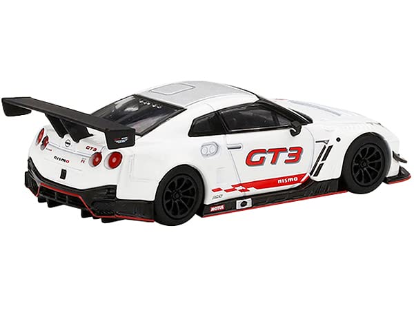 Amazon.com: Truescale Miniatures GT-R GT3 White w/Silver Top 