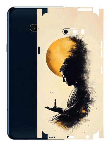 Image of AtOdds - Full Body Back Screen Guard Protector Film - Lamination Wrap Skin Sticker Compatible with LG G8X ThinQ | Scratchproof Matte Finish (Divine)