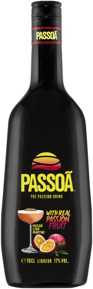 Passoã Passion Fruit Liqueur, Suitable For Passion Fruit Martini, 70cl