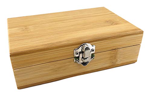 TigerTie - Wijnset in bamboe doos met kelnermes/kurkentrekker, wijnkraag, flessendop van roestvrij staal - Image 4