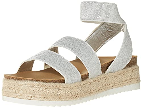 Steve Madden Girls Shoes Girls Kimmie Sport Sandal, White, 3 Little Kid