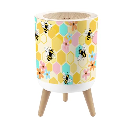 Caneca de basura pequeña con tapa 1.8 galón