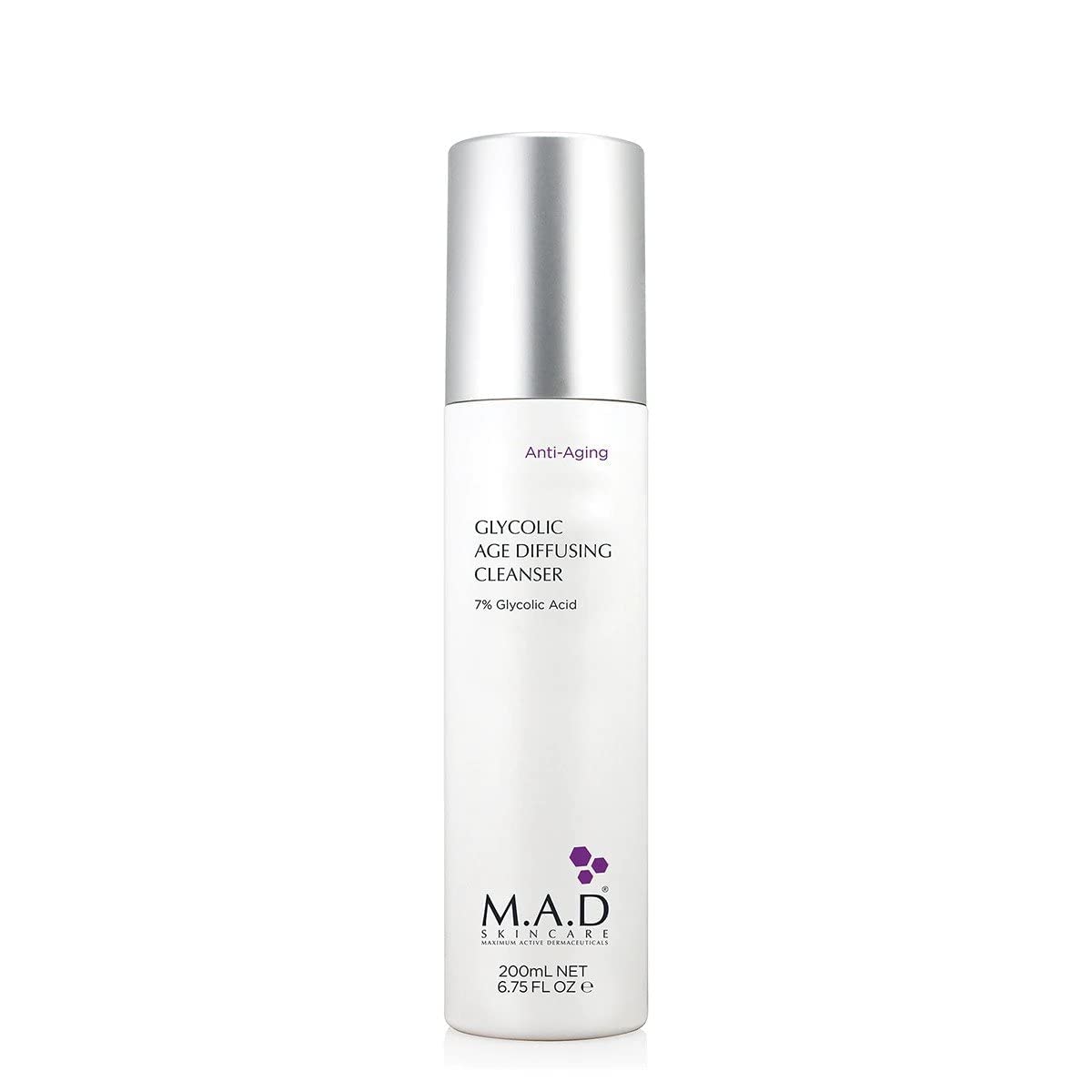 M.A.D Skincare Anti-Aging Glycolic Age Diffusing Cleanser 13.5 fl. oz. [2 Pack]
