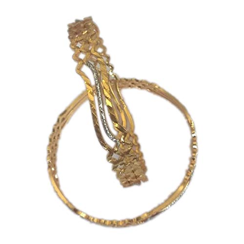 Buy GS Gold Plated Jewellery Bangles for Women & Girl (Size 2.6