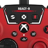 Turtle Beach React-R Red Wired Gaming Controller with Audio Controls, Mappable Buttons & Textured Grips for Xbox Series X|S, Xbox One & PC [Officially Licensed for Xbox] - Image 6