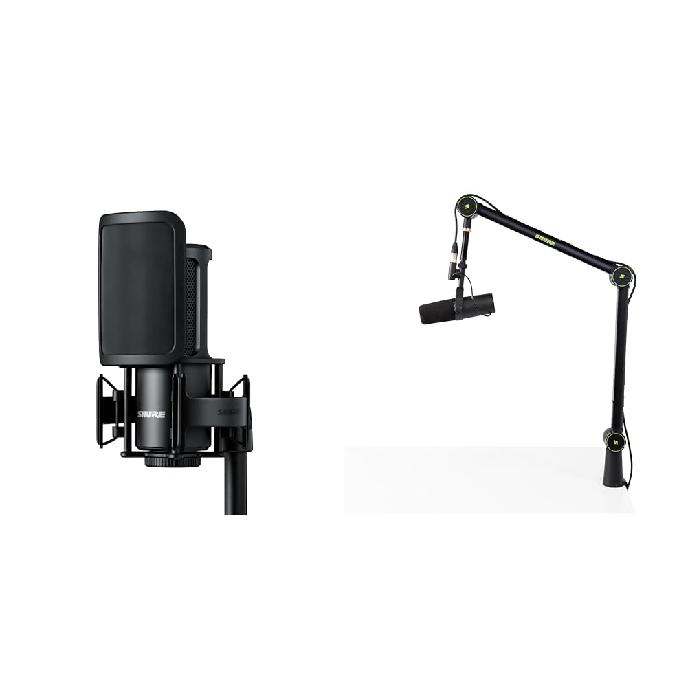 Amazon.co.jp: SHURE SM4-K-KIT コンデンサーマイク キット ショック