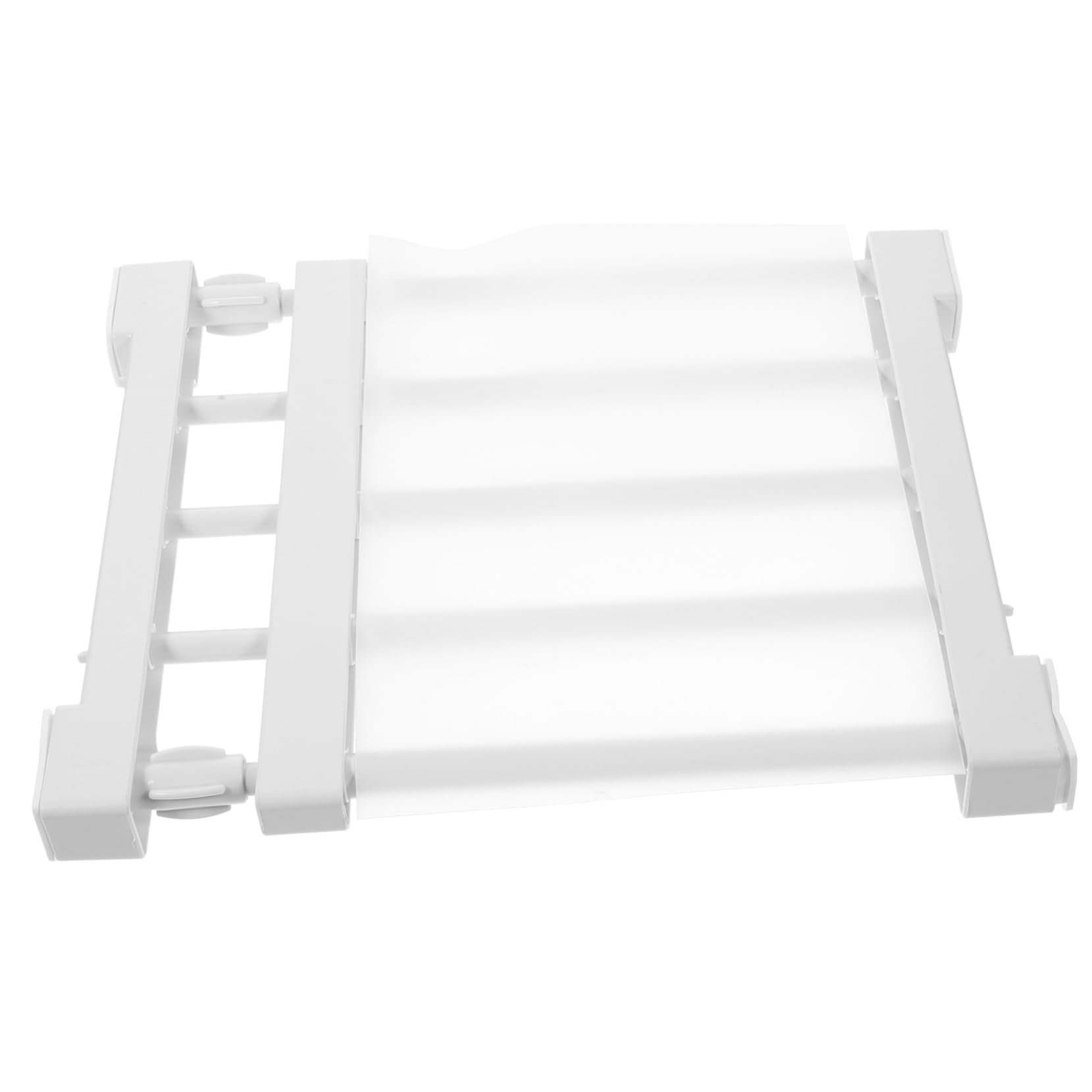 OFFSCH Adjustable Detachable Closet Dividers Retractable Storage Rack for Space Management Fits Shelves No Punching Required for Organizing Bedrooms Kitchens and Bathrooms