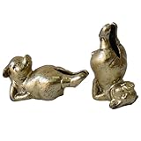 Book Ends for Shelves to Hold Books Heavy Duty, Pig Decorative Bookends, Book Stopper Holder for Shelves Living Room Office Home Decor, Cast Iron, Antique Gold, 1Pair/2Piece