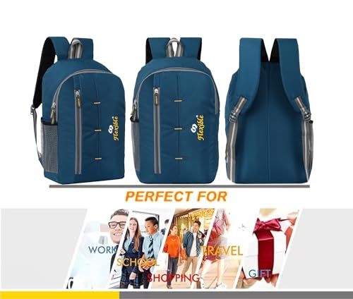 Image of 25L Laptop Backpack Lightweight Bag With One Compartment For Collage, Tution, Office & Picnic