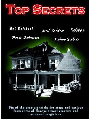 Magic Tricks | Astor's Top Secrets (Sealed Miracle #4) by Astor - Booklet| Mentalism | Bizarre | Psychokinesis