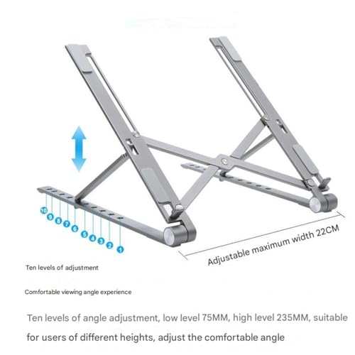 Soporte para Laptop de Aleación de Aluminio Ajustable miniatura 6