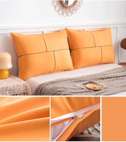 Coussin de lecture pour le dos jaune 70cm pour éviter les douleurs - 3