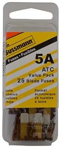 Bussmann ATC-5 Flachsicherungen 25 Stück