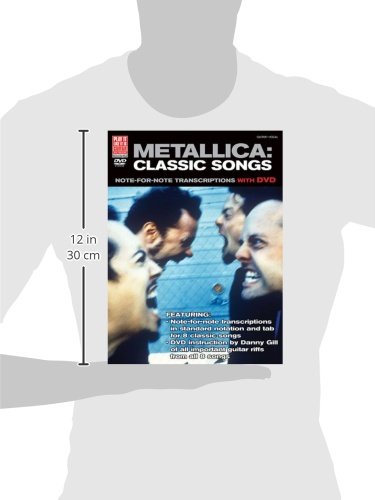 Metallica: Classic Songs for Guitar: Note-for-Note Transcriptions with DVD image 3