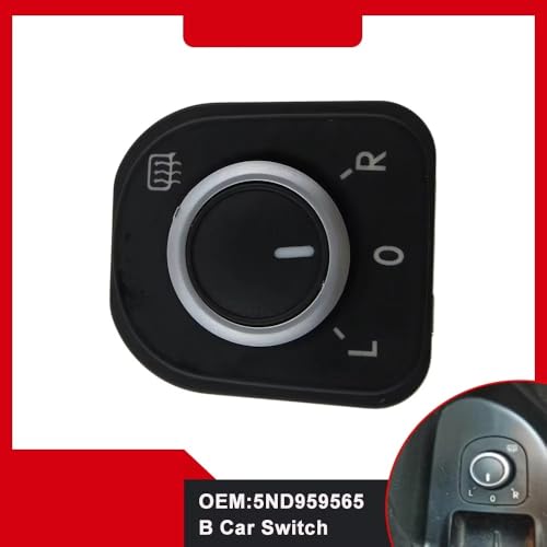 Bouton de rétroviseur pour corriger miroir bloqué Golf MK5 MK6 Passat 3C