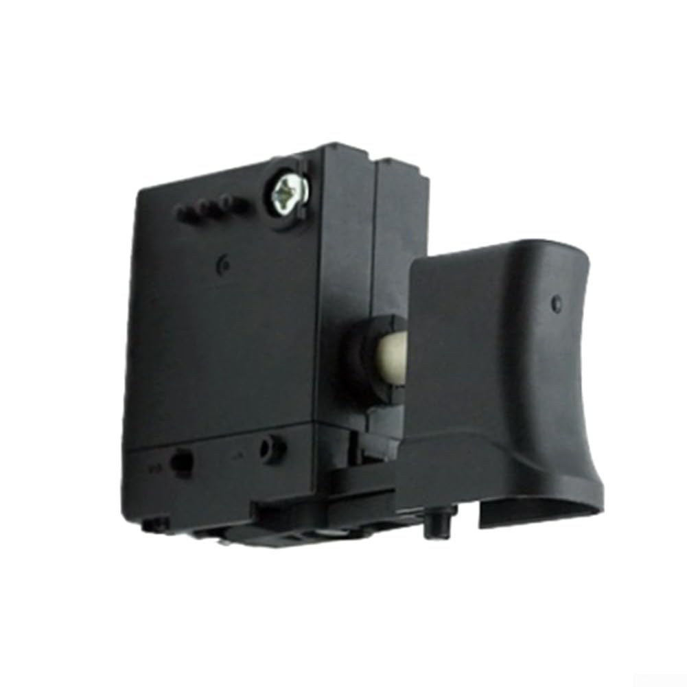 Interruptor de repuesto 650523-4 para herramientas eléctricas TW0200, pieza de montaje de botón de encendido y apagado, componente de carcasa de plástico para mantenimiento de reparación, color negro