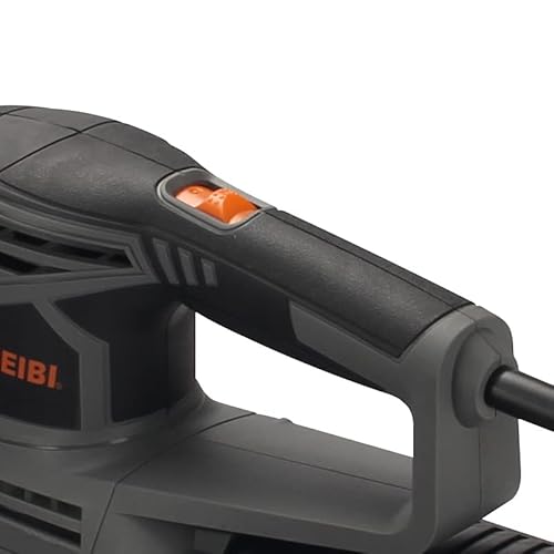 Kseibi 1/3 Inch Palm Sanders For Woodworking 2.2 Amp Orbital Corded Finishing Sheet Sander Variable Speed Dial Wheel (Kss 24-230V) Electric Hand Sander #TOP7