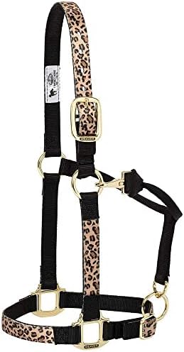 Weaver Leather Nylon Patterned Adjustable Horse Halter Leopard Average - 2