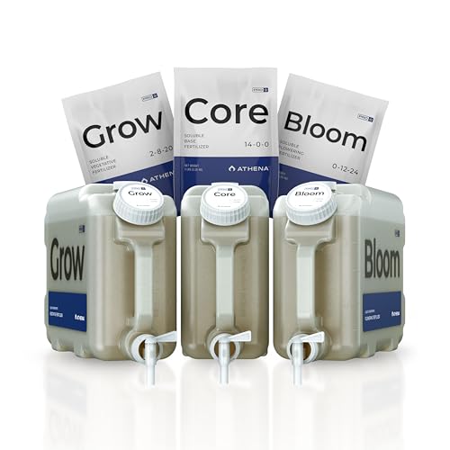 Athena Pro Complete Hydroponic Nutrients Kit with Mixing Jugs |