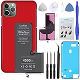 High Capacity Battery for iPhone 11 Pro Max, Upgraded Replacement for iPhone 11 Pro Max Battery A221