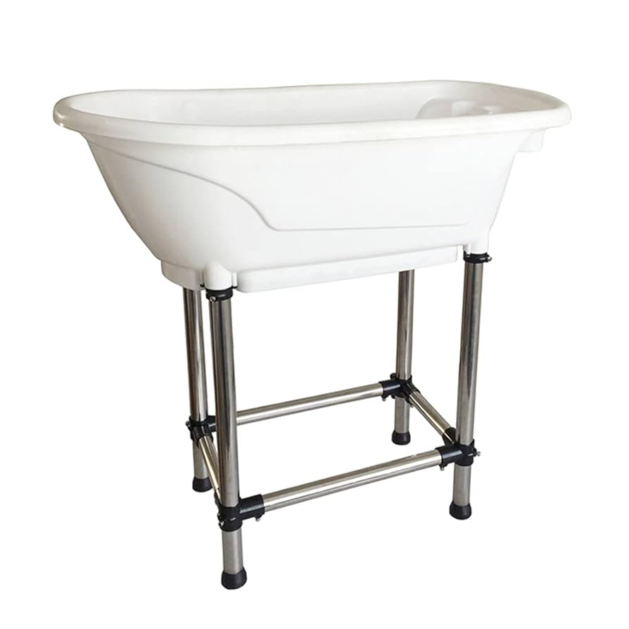 小型犬 中型犬 家庭用 ドッグバス ペットバス 浴槽  プラスチック製 ホワイト Amazon.co.jp: DOG WooF 家庭用 ドッグバス ペットバス 浴槽